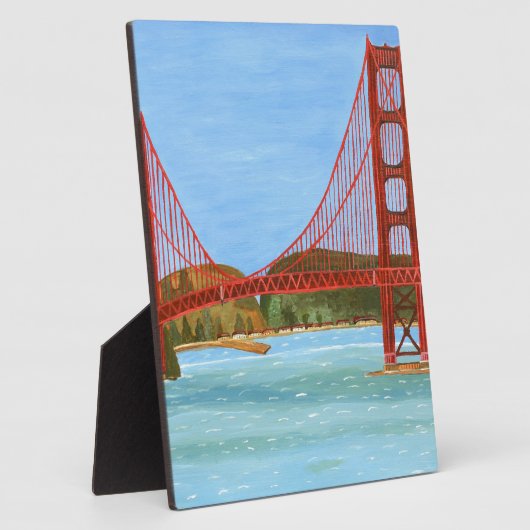 San Francisco Bridge Fotoplaat (Zijkant)