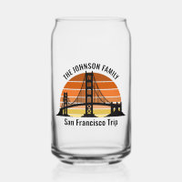 San Francisco Bridge Sunset Custom Trip Souvenir