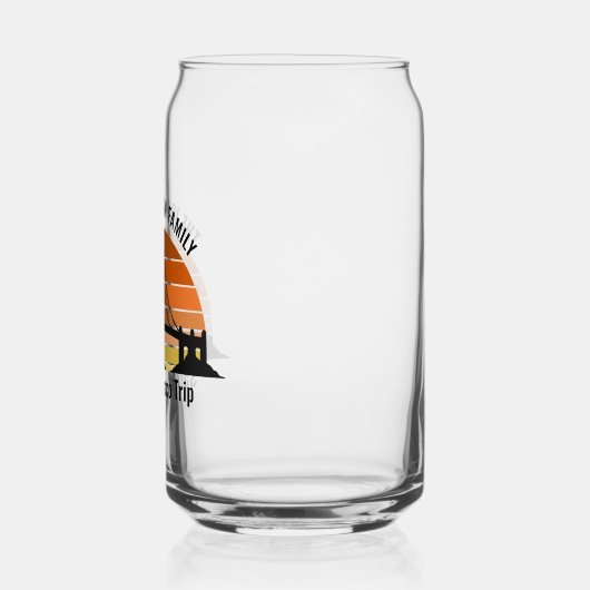 San Francisco Bridge Sunset Custom Trip Souvenir Blikvorm Glas (Links)