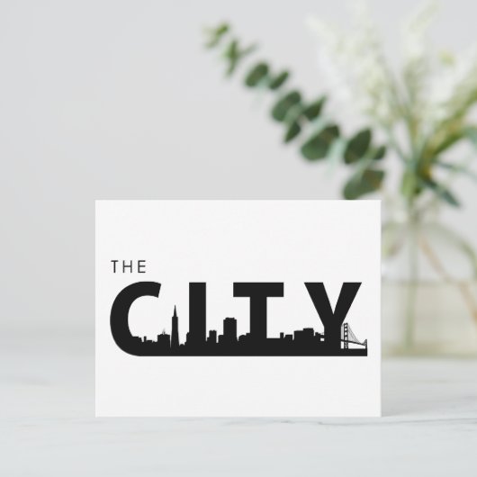 San Francisco Briefkaart (Staand voorkant)