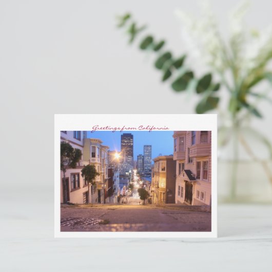 San Francisco Briefkaart (Staand voorkant)