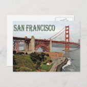 San Francisco Briefkaart (Voorkant / Achterkant)