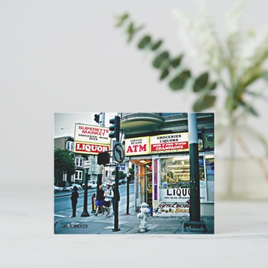 san francisco briefkaart (Staand voorkant)