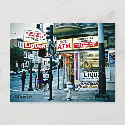 san francisco briefkaart (Voorkant)