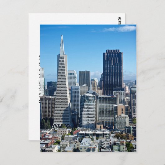 San Francisco Briefkaart (Voorkant / Achterkant)