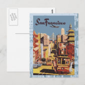 San Francisco Briefkaart (Voorkant / Achterkant)