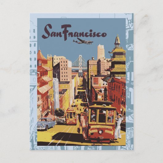 San Francisco Briefkaart (Voorkant)