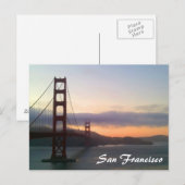 San Francisco Briefkaart (Voorkant / Achterkant)