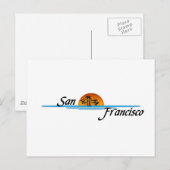 San Francisco Briefkaart (Voorkant / Achterkant)