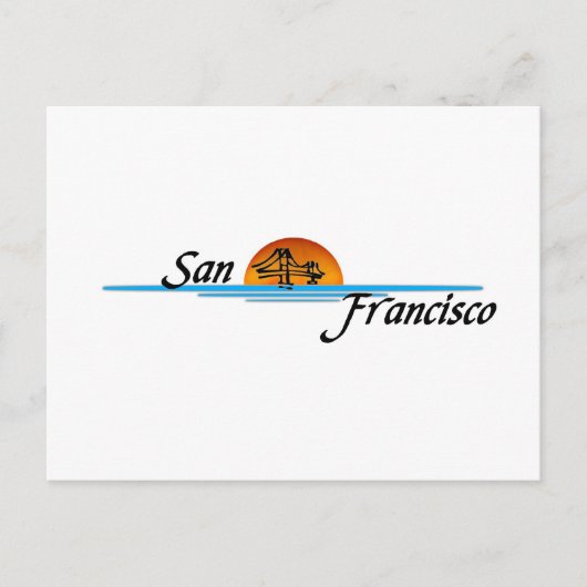 San Francisco Briefkaart (Voorkant)