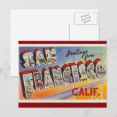 San Francisco  Briefkaart (Voorkant / Achterkant)