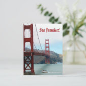 San Francisco Briefkaart (Staand voorkant)