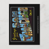 San Francisco Briefkaart (Voorkant)