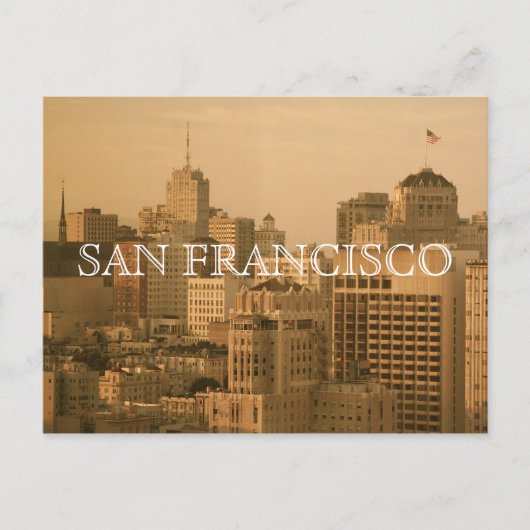 SAN FRANCISCO BRIEFKAART (Voorkant)