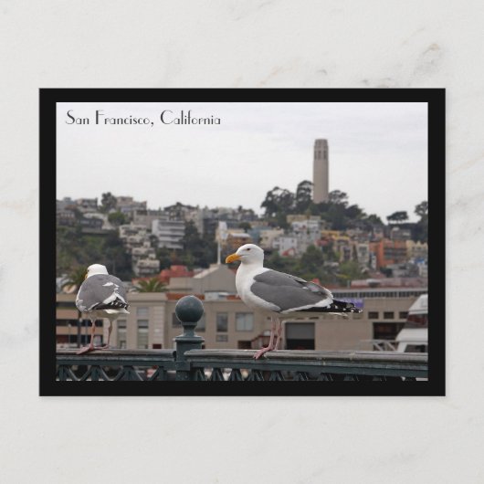 San Francisco Briefkaart (Voorkant)