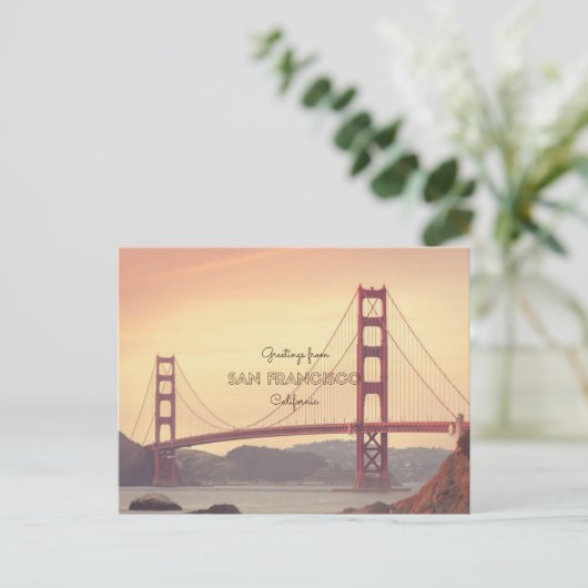 San Francisco Briefkaart (Staand voorkant)