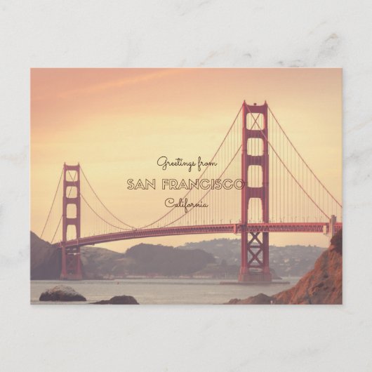 San Francisco Briefkaart (Voorkant)