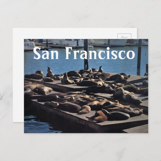 San Francisco Briefkaart (Voorkant / Achterkant)