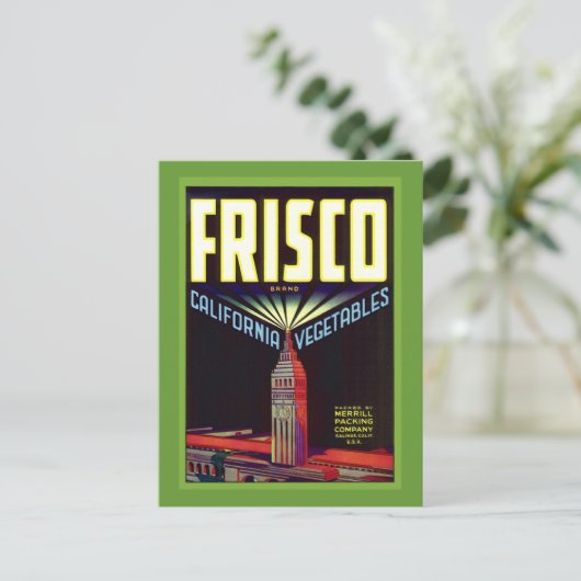 San Francisco Briefkaart (Staand voorkant)