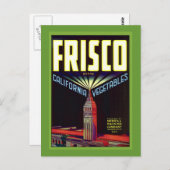 San Francisco Briefkaart (Voorkant / Achterkant)