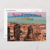 San Francisco Briefkaart (Voorkant / Achterkant)