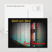 San Francisco Briefkaart (Voorkant / Achterkant)