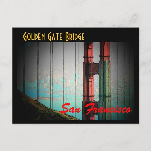 San Francisco Briefkaart (Voorkant)