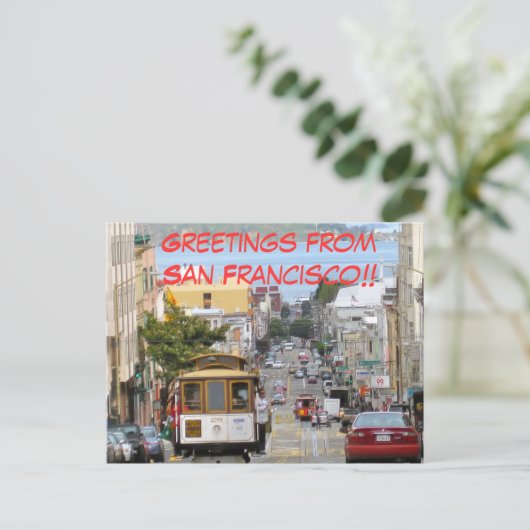 San Francisco Briefkaart (Staand voorkant)