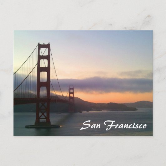 San Francisco Briefkaart (Voorkant)
