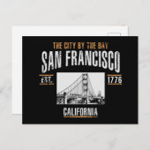 San Francisco Briefkaart (Voorkant / Achterkant)