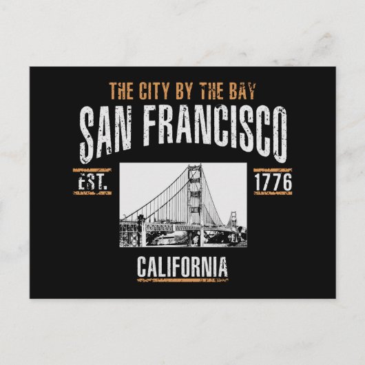 San Francisco Briefkaart (Voorkant)