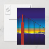 San Francisco Briefkaart (Voorkant / Achterkant)