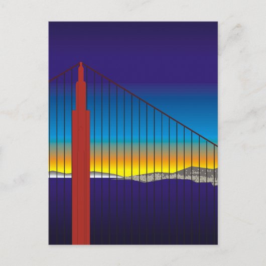 San Francisco Briefkaart (Voorkant)