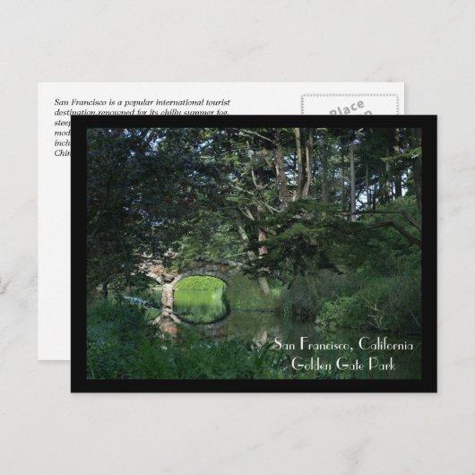San Francisco Briefkaart (Voorkant / Achterkant)