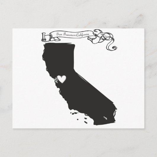 San Francisco Briefkaart (Voorkant)