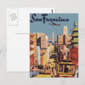 San Francisco Briefkaart (Voorkant / Achterkant)