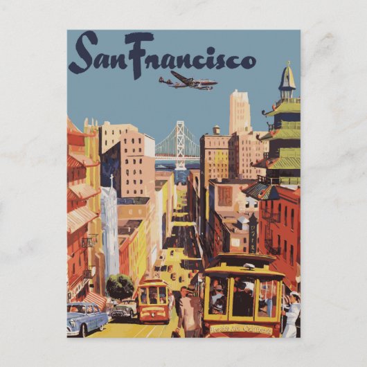 San Francisco Briefkaart (Voorkant)
