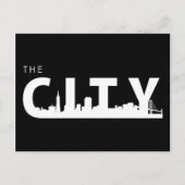 San Francisco Briefkaart Black (Voorkant)