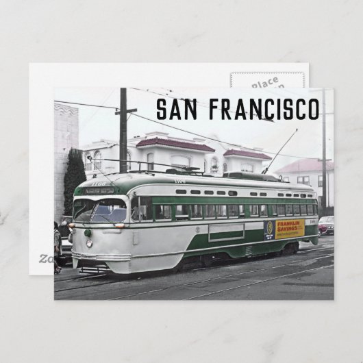 San Francisco  Briefkaart foto (Voorkant / Achterkant)