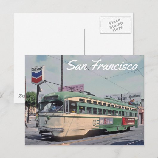 San Francisco Briefkaart foto (Voorkant / Achterkant)