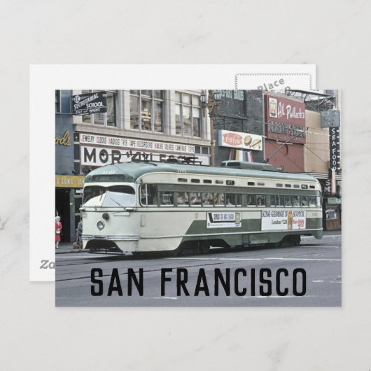 San Francisco  Briefkaart foto (Voorkant / Achterkant)