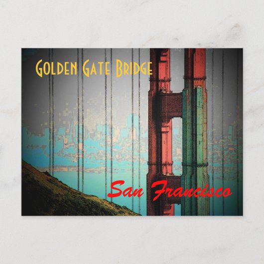 San Francisco Briefkaart - Gepersonaliseerd (Voorkant)