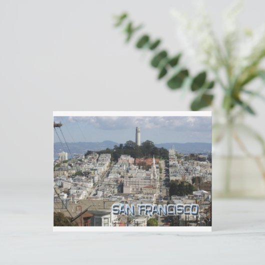 San Francisco Briefkaart Style (Staand voorkant)