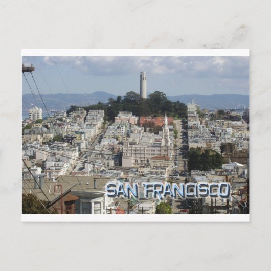 San Francisco Briefkaart Style (Voorkant)