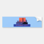 San Francisco Bumpersticker (Voorkant)