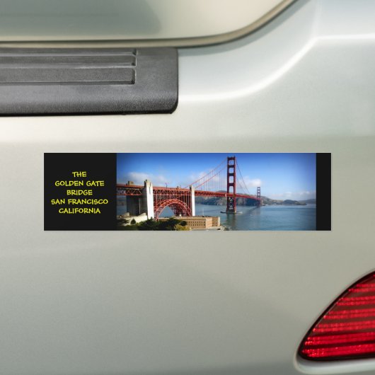 San Francisco Bumpersticker (Op auto)