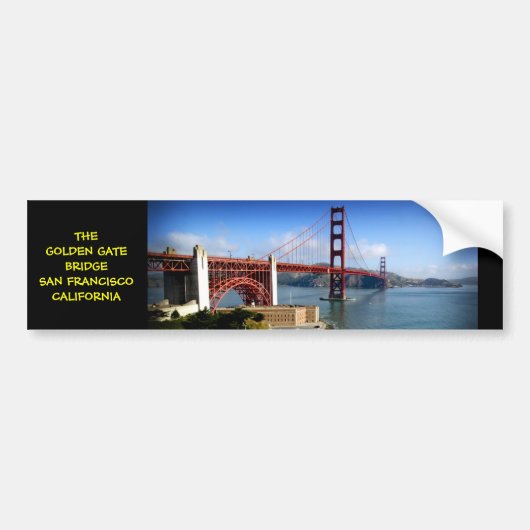 San Francisco Bumpersticker (Voorkant)