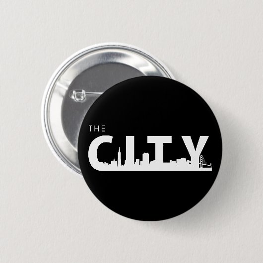 San Francisco Button (Voorkant /achterkant)