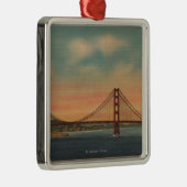 San Francisco, CA 2 Metalen Ornament (Rechts)