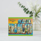 San Francisco CA  Ansichtkaart Briefkaart (Staand voorkant)